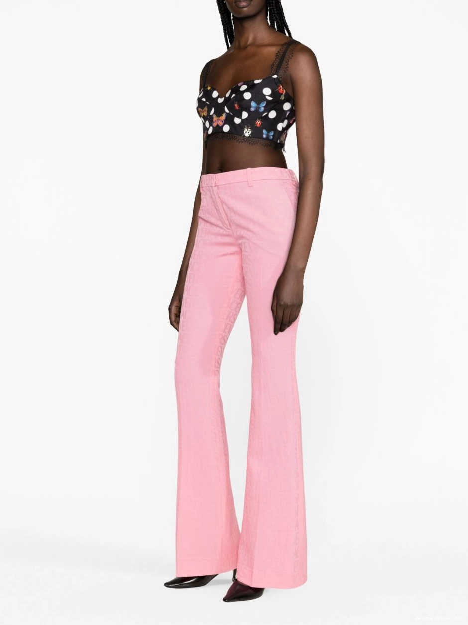 Cheap trousers Versace Allover jacquard Women Versace 0427